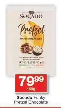 Checkers Socado Funky Pretzel Chocolate offer