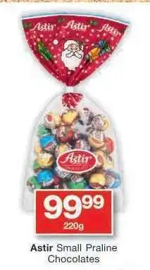 Checkers Astir Small Praline Chocolates offer