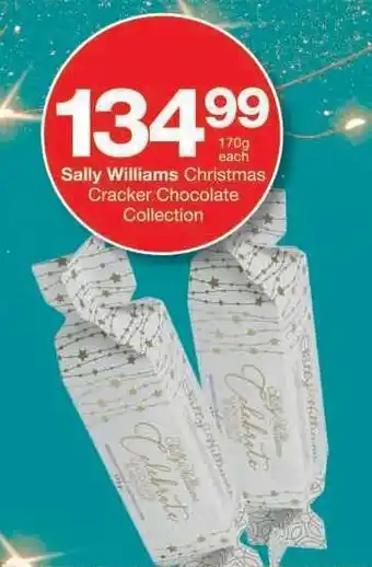 Checkers Sally Williams Christmas Cracker Chocolate Collection offer