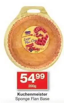Checkers Kuchenmeister Sponge Flan Base offer
