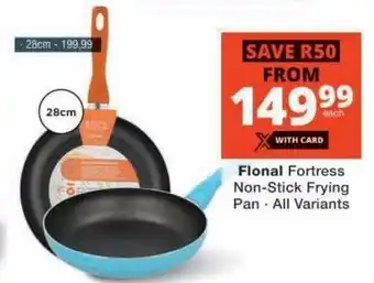 Checkers Flonal Fortress Non-Stick Frying Pan offer