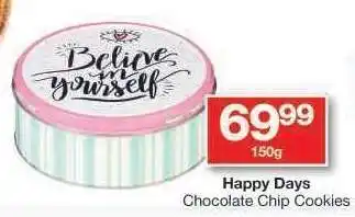 Checkers Happy Days Chocolate Chip Cookies offer
