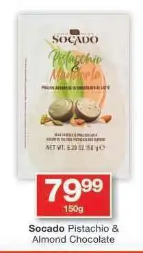Checkers Socado Pistachio & Almond Chocolate offer