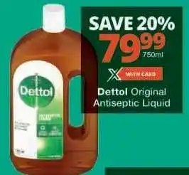 Checkers Dettol Original Antiseptic Liquid offer