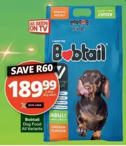 Checkers Bobtail Dog Food offer