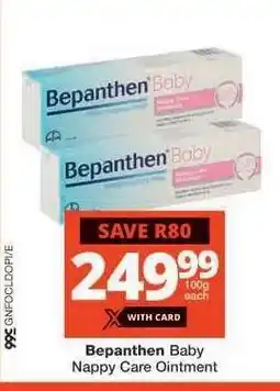 Checkers Bepanthen Baby Nappy Care Ointment offer