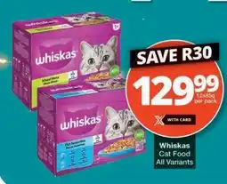 Checkers Whiskas Cat Food offer