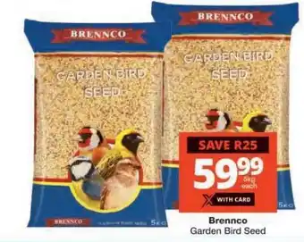 Checkers Brennco Garden Bird Seed offer