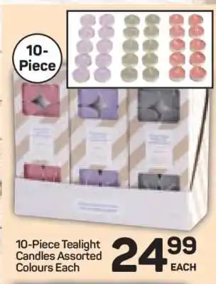 Pick n Pay Hypermarket 10-Piece Tealight Candles offer