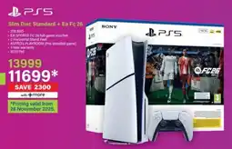 Incredible Connection PS5 Slim Disc Standard + Ea Fc 26 offer