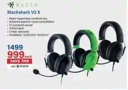 Incredible Connection RAZER Blackshark V2 X offer