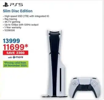 Incredible Connection PS5 Slim Disc Edition offer