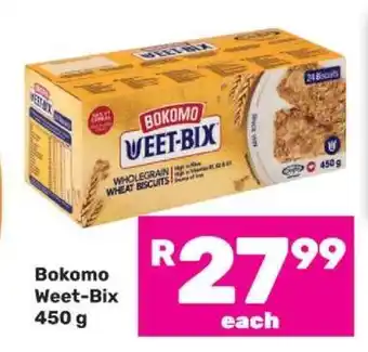 Game Bokomo Weet-bix 450 g offer