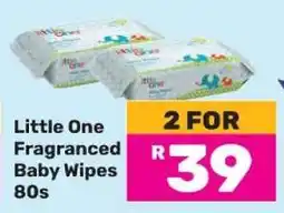 Game Little One Fragranced Baby Wipes-80s offer
