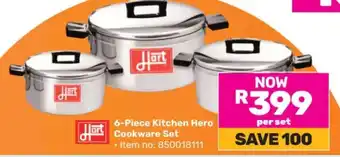 Game 6-Piece Kitchen Hero Cookware Set offer