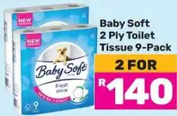 Game Baby Soft 2 Ply Toilet Tissue 9-Pack offer