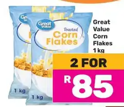 Game Great Value Corn Flakes 1 kg offer