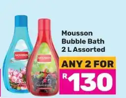 Game Mousson Bubble Bath 2 L Assorted offer