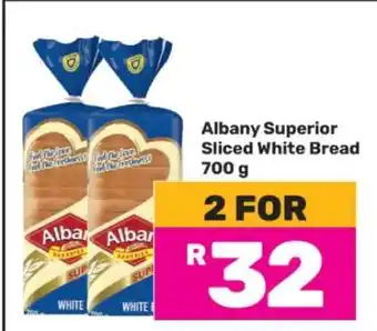 Game Albany Superior Sliced White Bread 700 g offer
