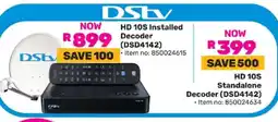 Game HD 10S Installed Decoder (DSD4142) offer