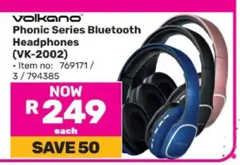Game Volkano Phonic Series Bluetooth Headphones (VK-2002) offer