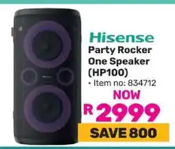 Game Hisense Party Rocker One Speaker HP100 offer