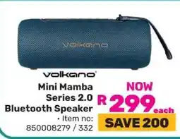 Game Volkano Mini Mamba Series 2.0 Bluetooth Speaker offer