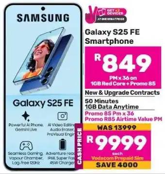 Game Galaxy S25 FE Smartphone offer