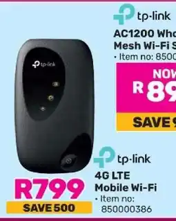 Game Tp-Link 4G LTE Mobile Wi-Fi offer