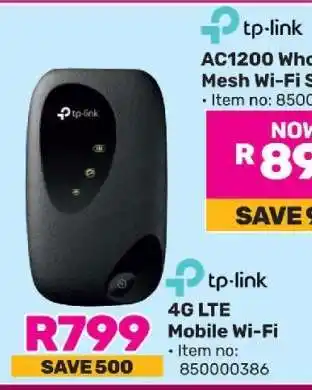 Game Tp-Link 4G LTE Mobile Wi-Fi offer