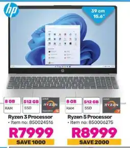 Game HP Laptop with Ryzen 3 Processor offer