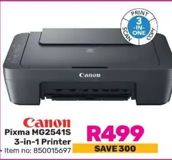 Game Canon Pixma MG2541S offer
