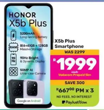 Game HONOR X5b Plus offer