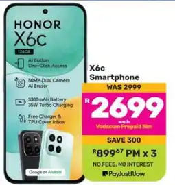 Game HONOR X6c Smartphone offer