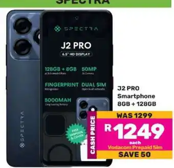 Game J2 PRO Smartphone 8GB + 128GB offer
