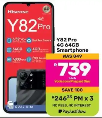 Game Y82 Pro 4G 64GB Smartphone offer