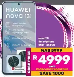 Game Huawei Nova 13i offer
