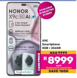 Game X9C Smartphone 8GB + 256GB offer