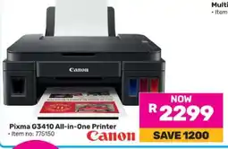 Game Pixma G3410 All-in-One Printer offer