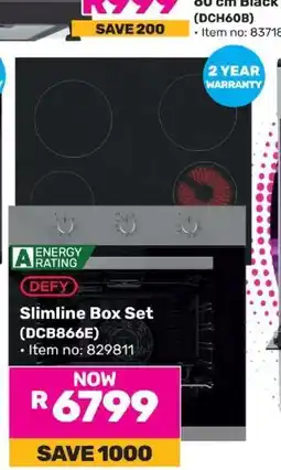 Game Slimline Box Set (DCB866E) offer