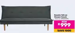 Game Danube 165 cm Sleeper Couch offer
