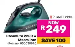 Game Russell Hobbs SteamPro 2200 W Steam Iron offer