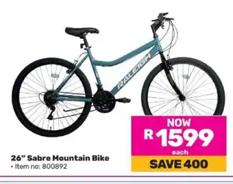 Game 26” Sabre Mountain Bike offer