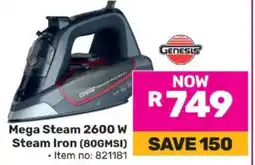 Game Mega Steam 2600 W Steam Iron (80GMSI) offer