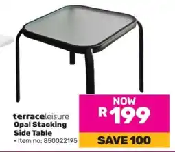 Game terrace leisure Opal Stacking Side Table offer