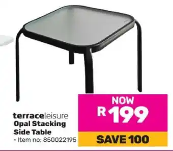 Game terrace leisure Opal Stacking Side Table offer
