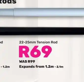 Game 22-25mm Tension Rod offer