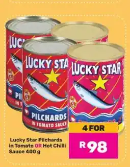 Game LUCKY STAR PILCHARDS offer