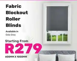 Game Fabric Blockout Roller Blinds offer