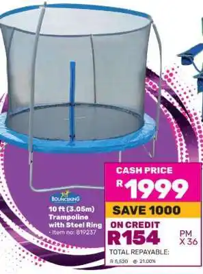 Game Bounceking Trampoline offer